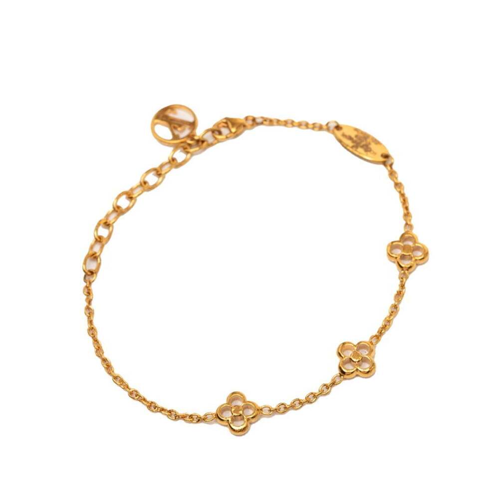 LOUIS VUITTON Gold Monogram Charm Bracelet - Picture 2 of 7